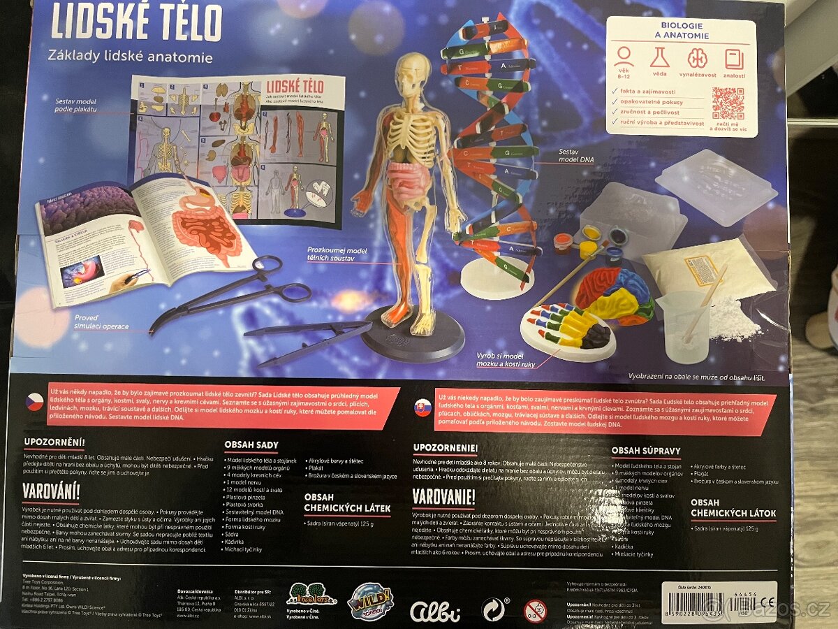 Albi SCIENCE- stavebnice lidské tělo - 2