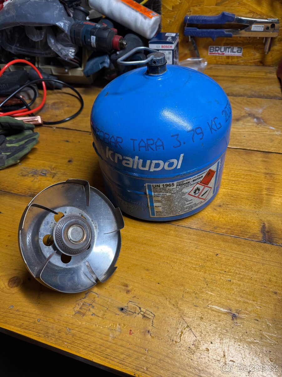 Plynový vařič s bombou - 2