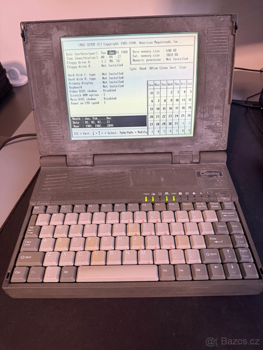 Retro notebook Chicony NB5625 - 2