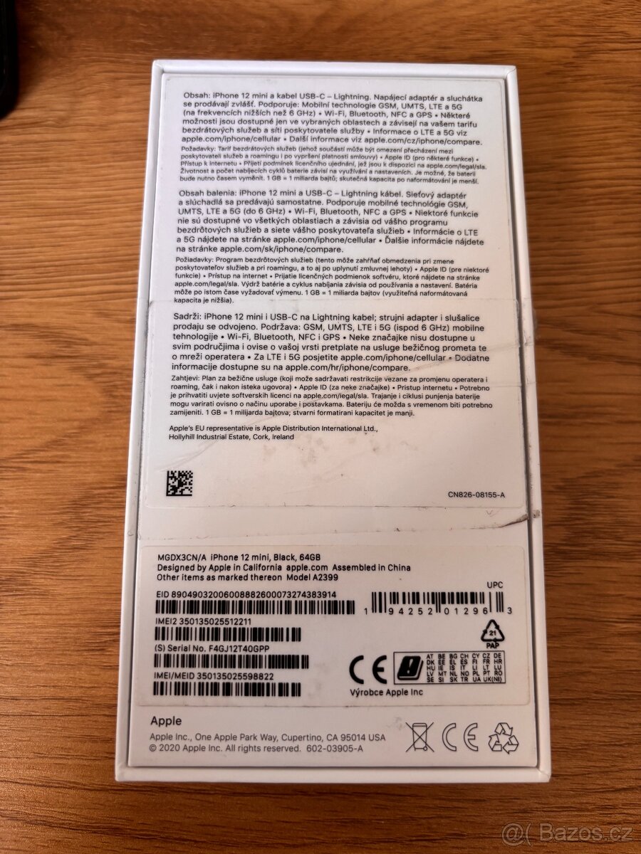 iPhone 12 mini 64GB černý - 2