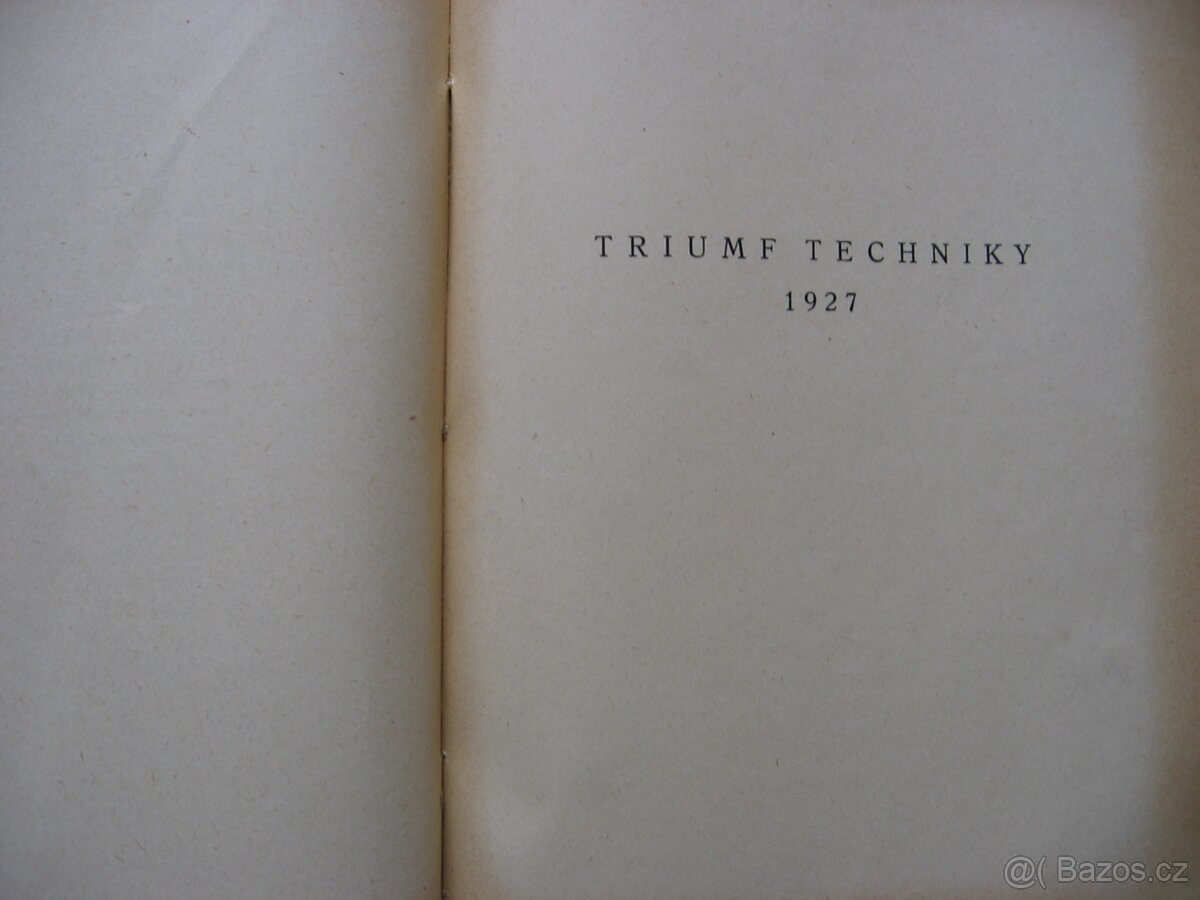 technická literatura - triumf techniky - 2