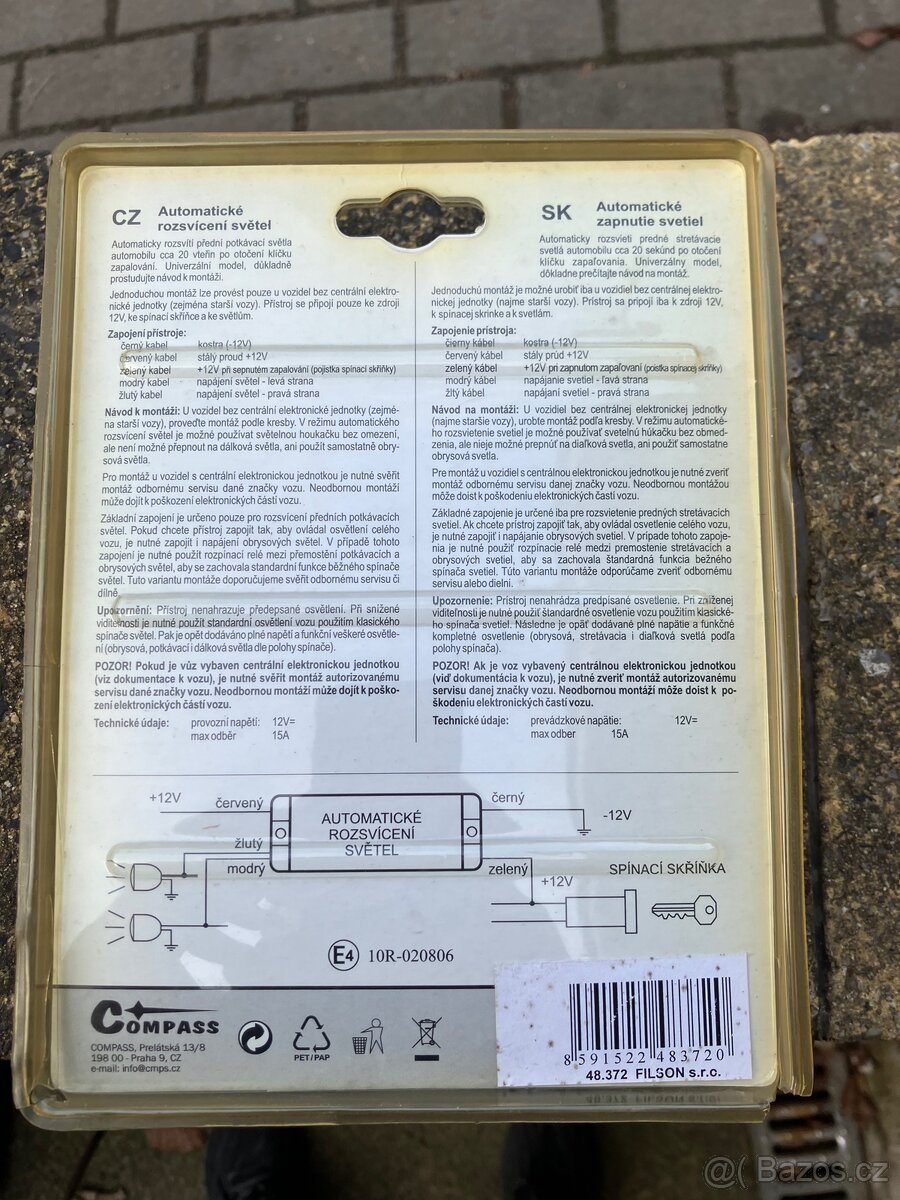 Automatické zapnutí světel - 2