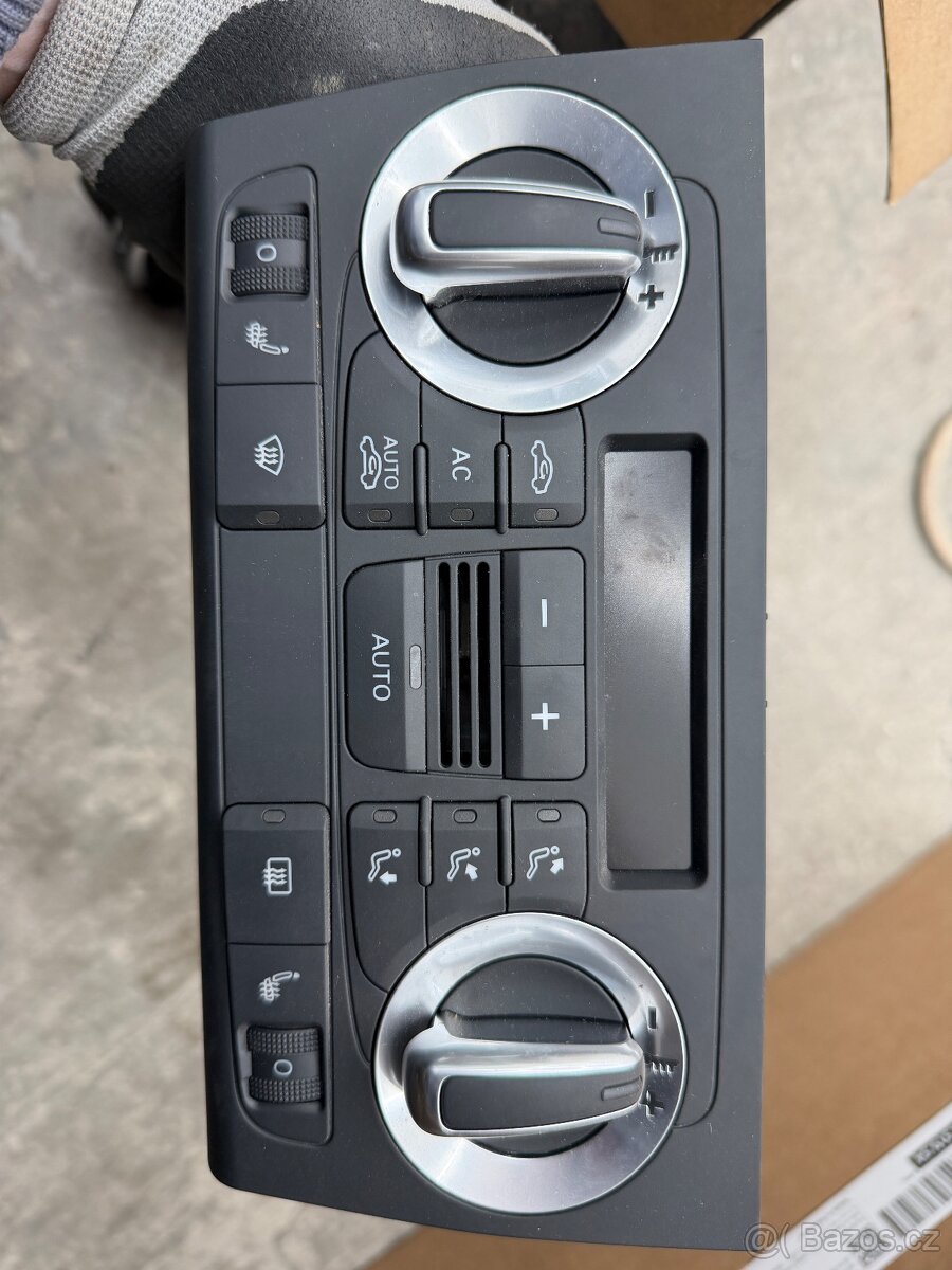Panel ovládání klimatizace A3 8P, facelift - 2