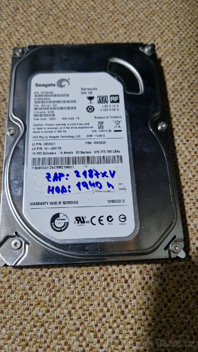 Pevné disky do PC a NTB - 2