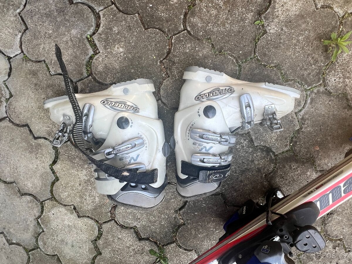 lyže s lyžákama - 2