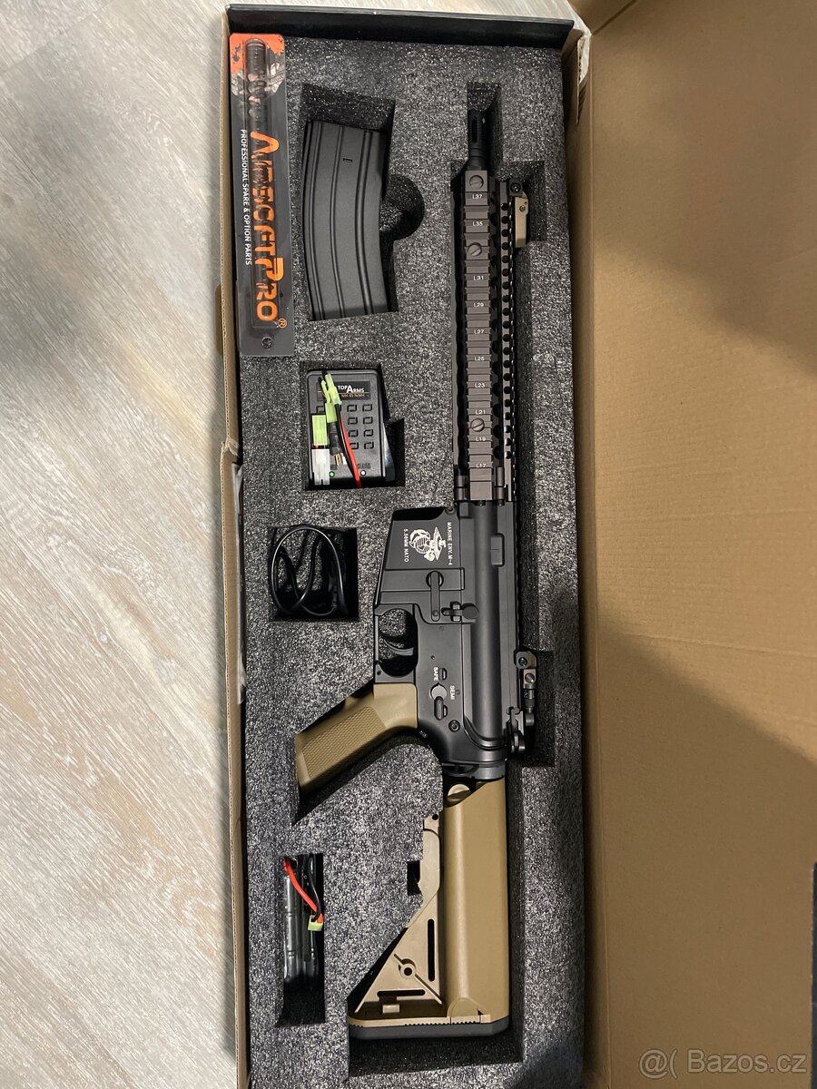 Airsoftová zbraň MK18 MOD1 9” COLT - černá / DE - 2