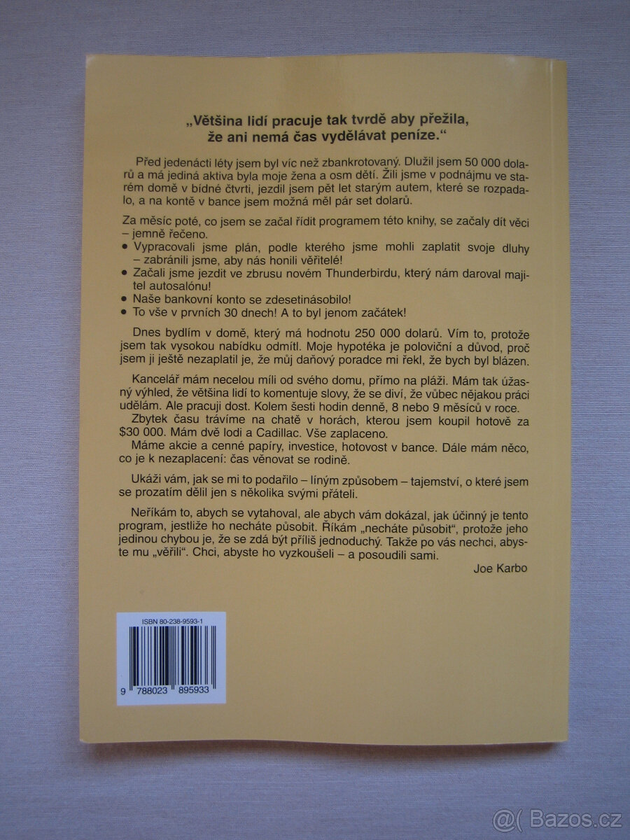 Lenochova cesta k bohatství (J. Karbo) - kniha - 2