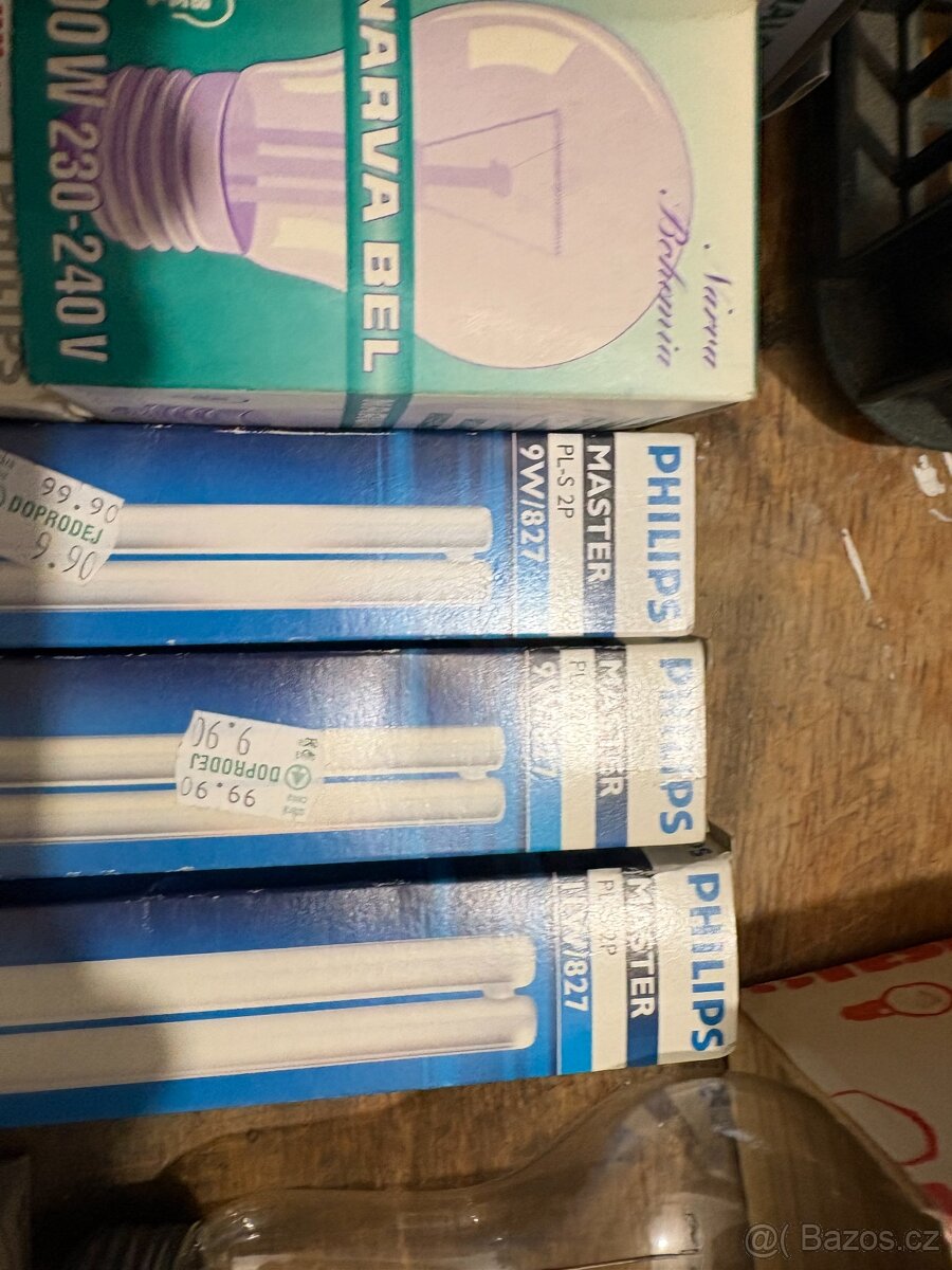 žárovky edison až 150W, halogen, do auta H4, H7... - 2