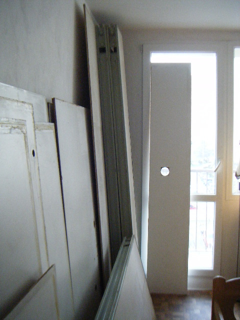 Prodej: kovové rámy + 2 dveřní rámy s dveřmi P, L 70 - 2