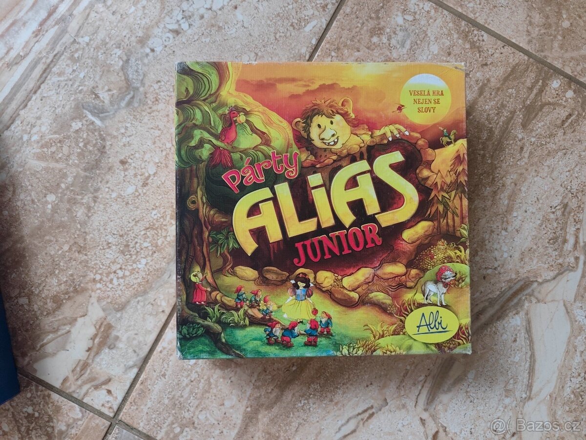 Stolní hra Alias junior 2v1 den / noc - 2