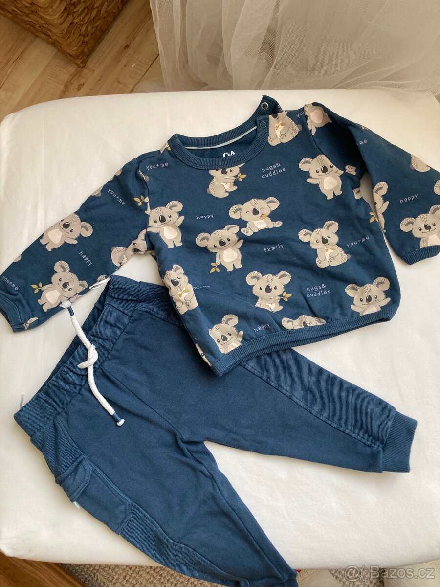 Obleceni pro kluka vel.74-86(tepl. souprava, kosile, pyzama) - 2