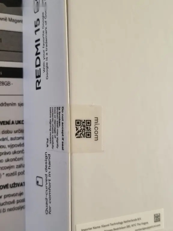 Xiaomi Redmi 15 5G, 4GB RAM 128GB, nový, nerozb. - 2