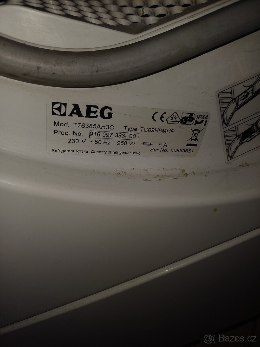 AEG sušička prádla prodám - 2