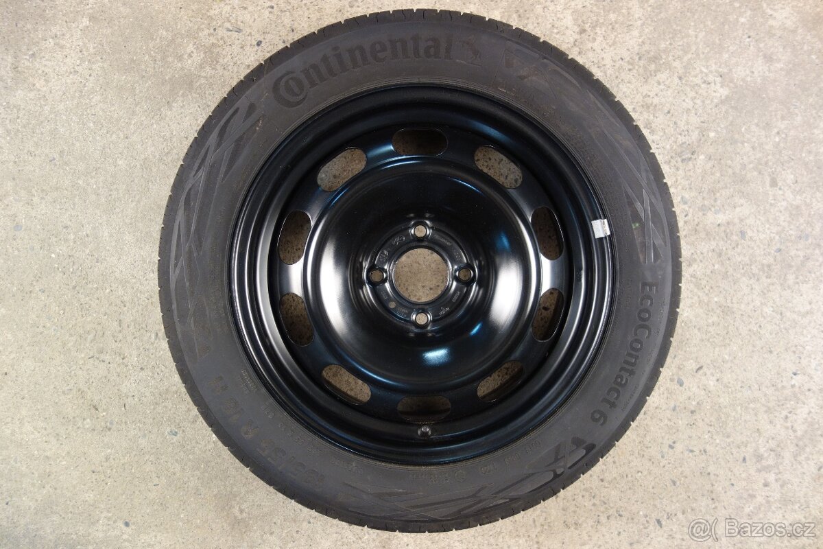 Opel Corsa F disky 4x108 195/55/16 letní + poklice - 2