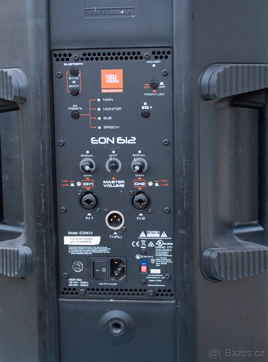 Prodám reprobednu JBL EON 612 - 2