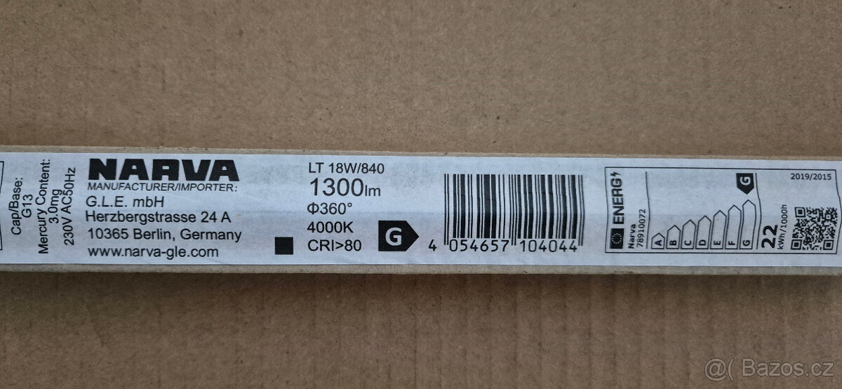 Zářivkové trubice - 2