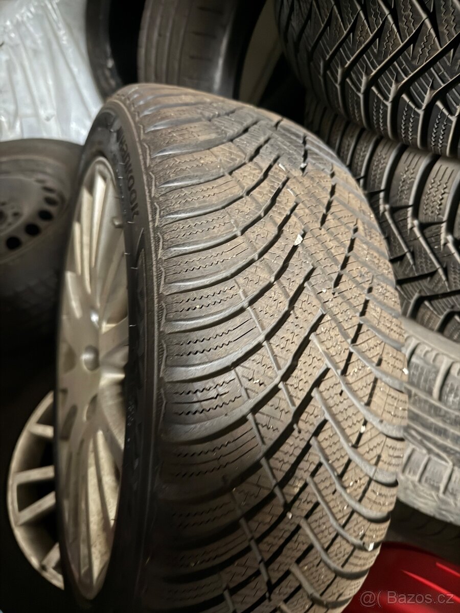 Alu kola 5x112 r17 zimní nové pneu - 2