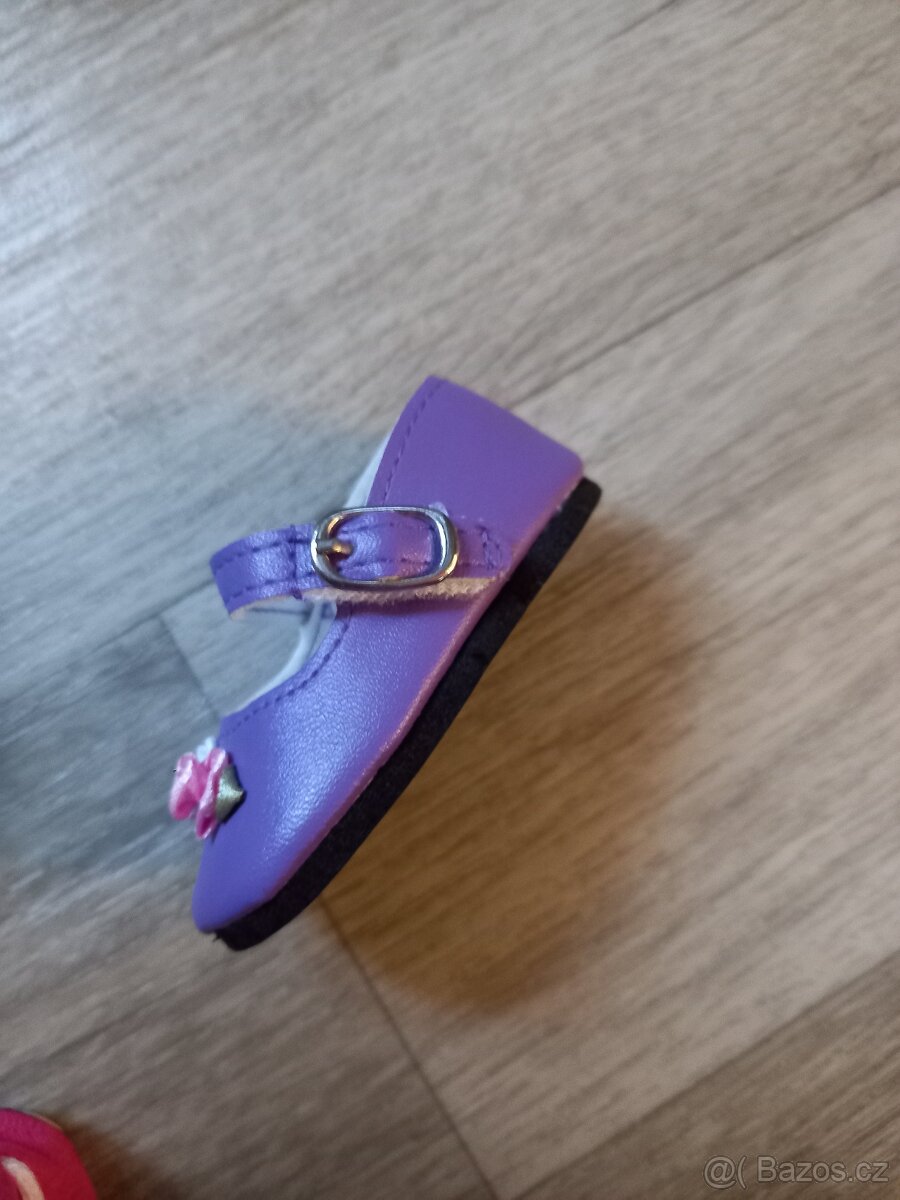 Botičky pro panenky cca 30-38 cm velké, 3 páry - 2