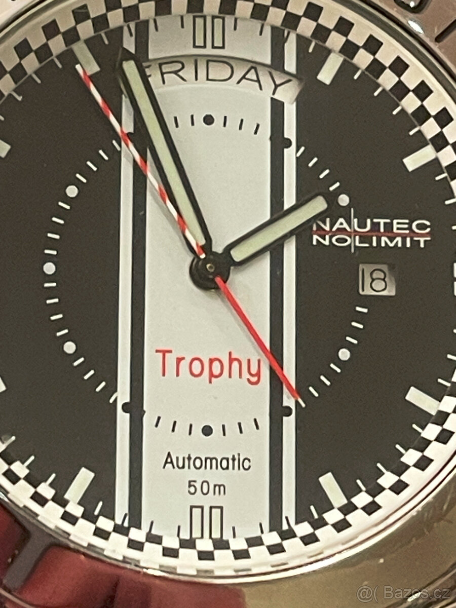 Hodinky Nautec Nolimit Trophy , automatické, silikonový páse - 2
