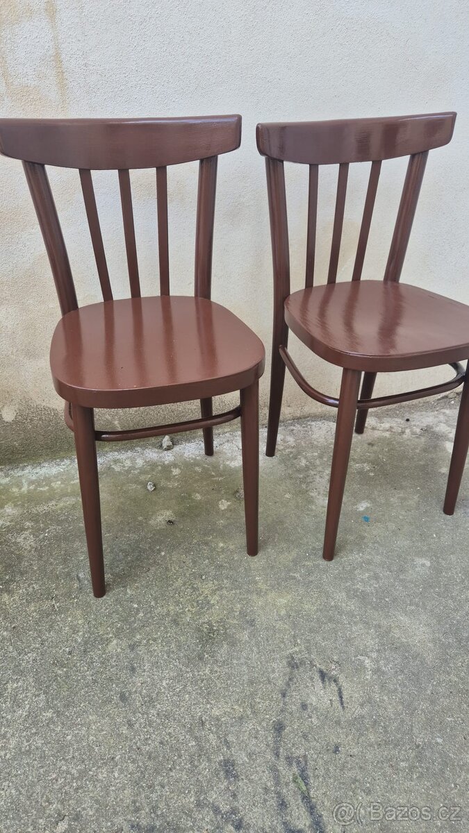 Dřevěná židle Ton (č.02) - 2