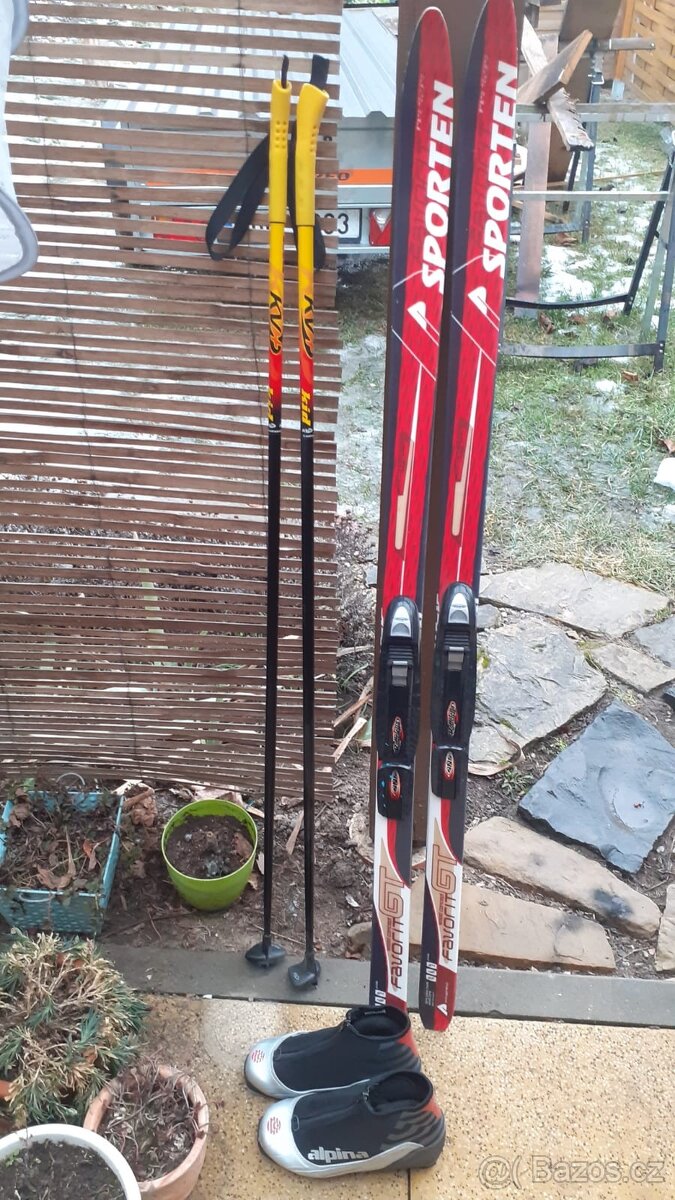 Dětské běžky, hole, boty - 2