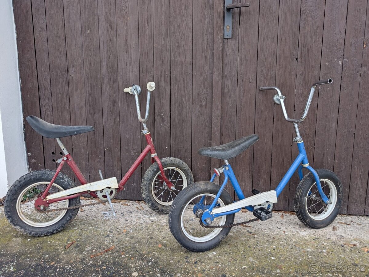 2x historické dětské kolo - 2