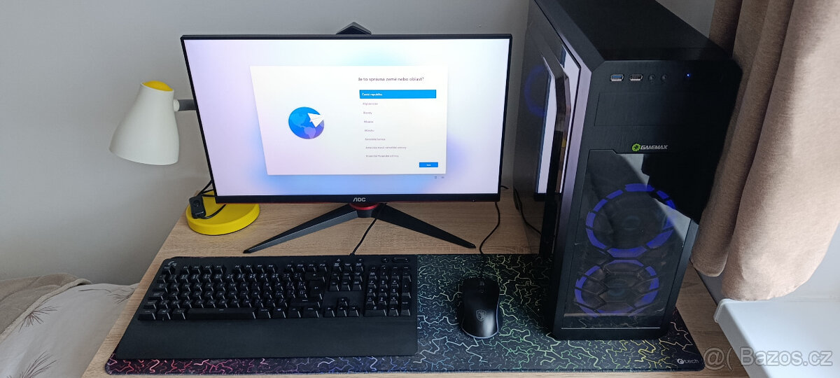 Herní PC + 144Hz monitor AOC - 2