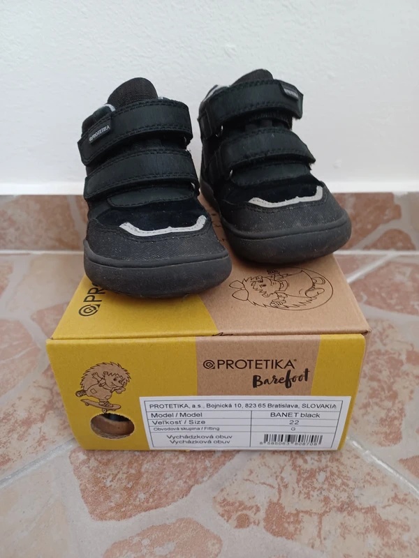 Celoroční barefoot boty Protetika vel. 22 - 2