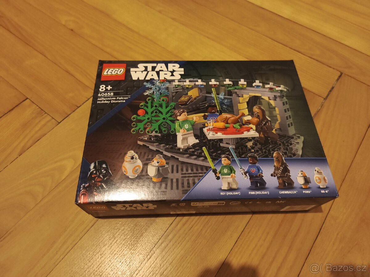 Lego 40658 Millenium Falcon vánoční diorama - 2