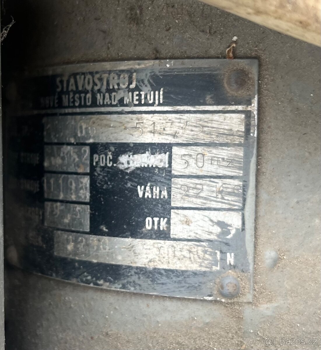 Bruska dvoukotoučová - 2