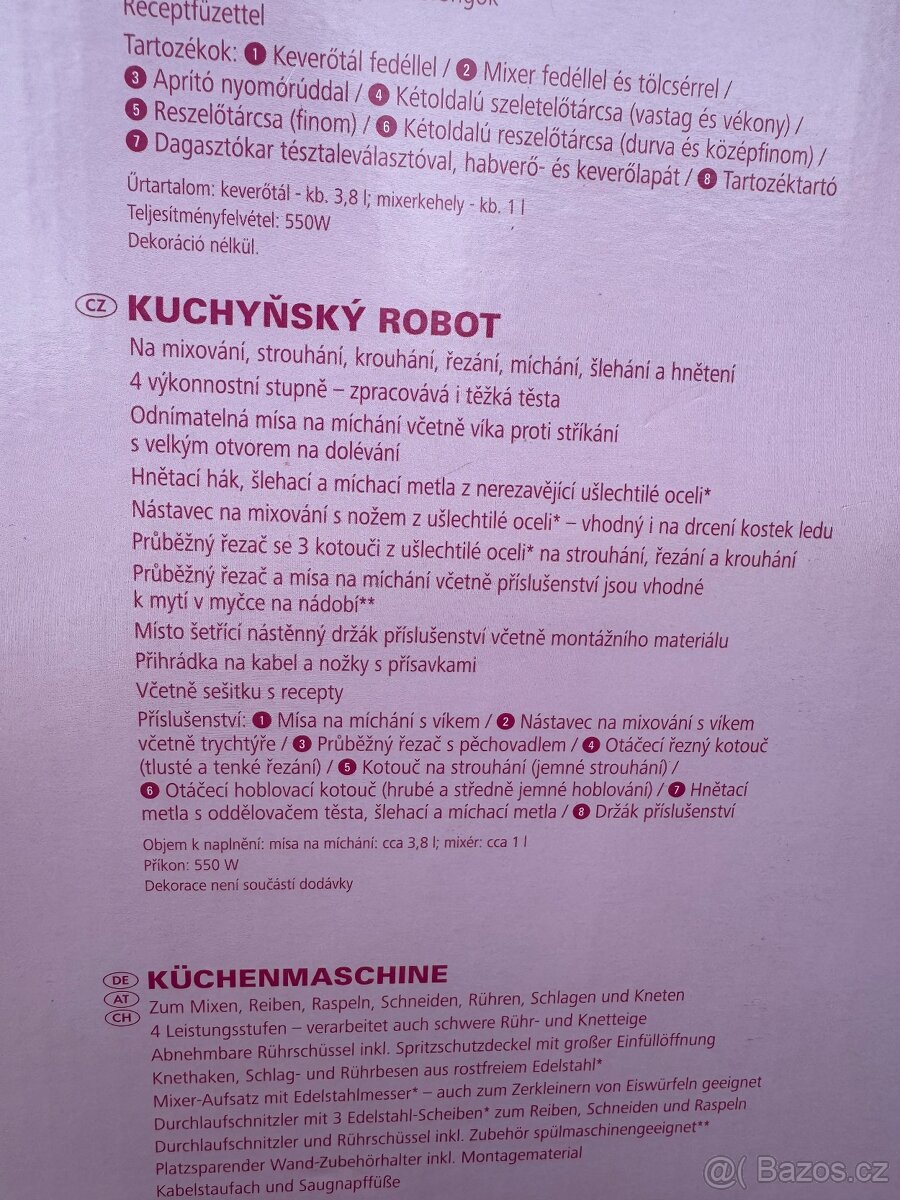 Kuchyňský robot - 2