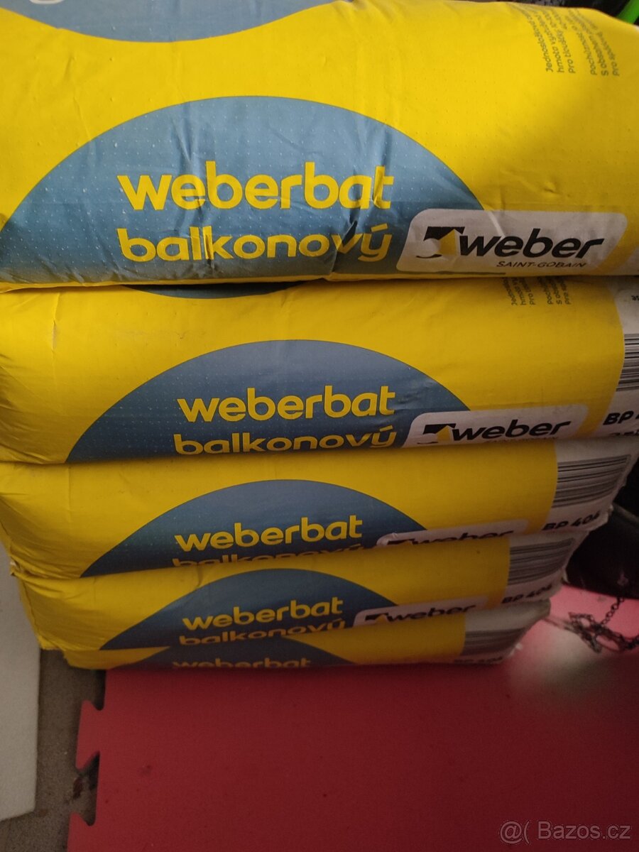 Potěr balkónový weberbat 25 kg - 2