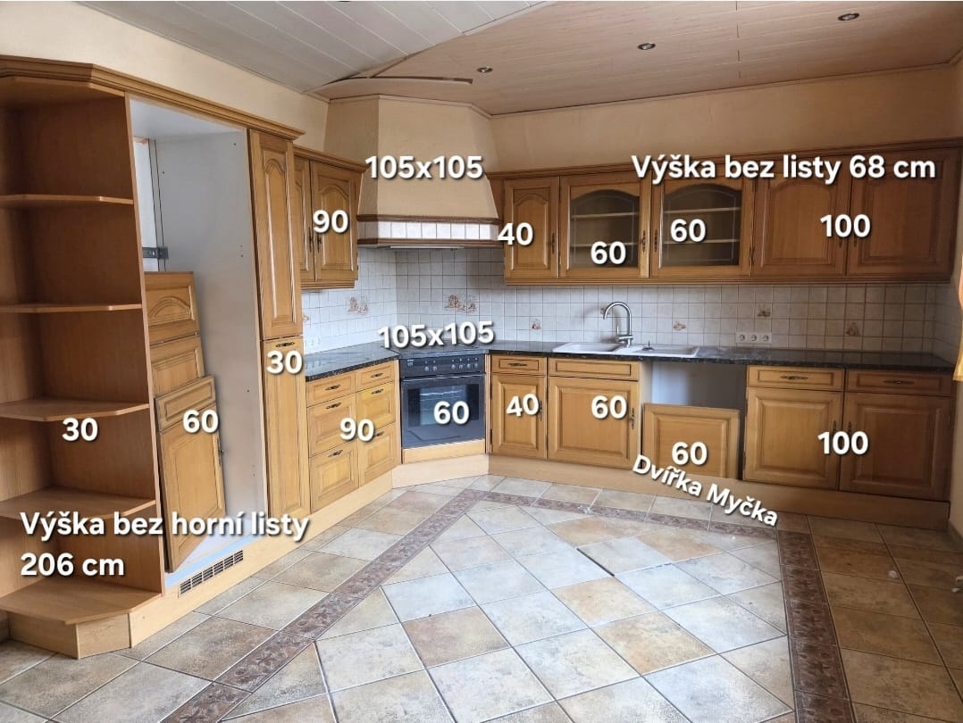 Krásná kuchyňská linka 8,5 metrů - 2