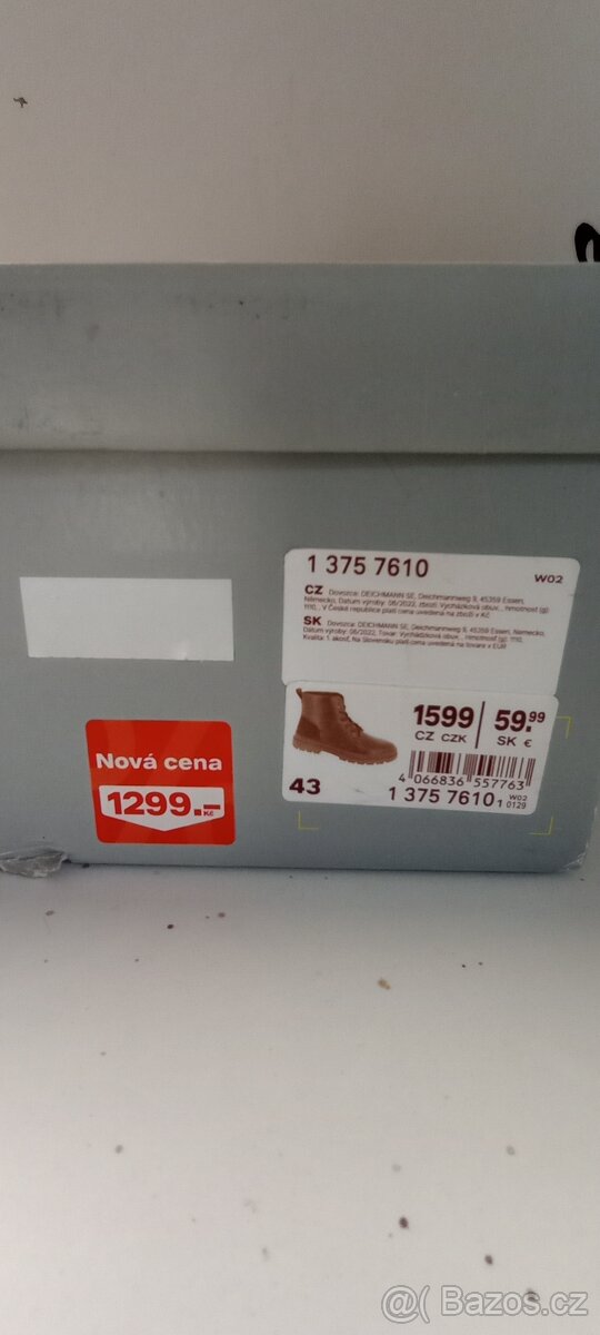 Zimní pánská boty velikost 43 - 2