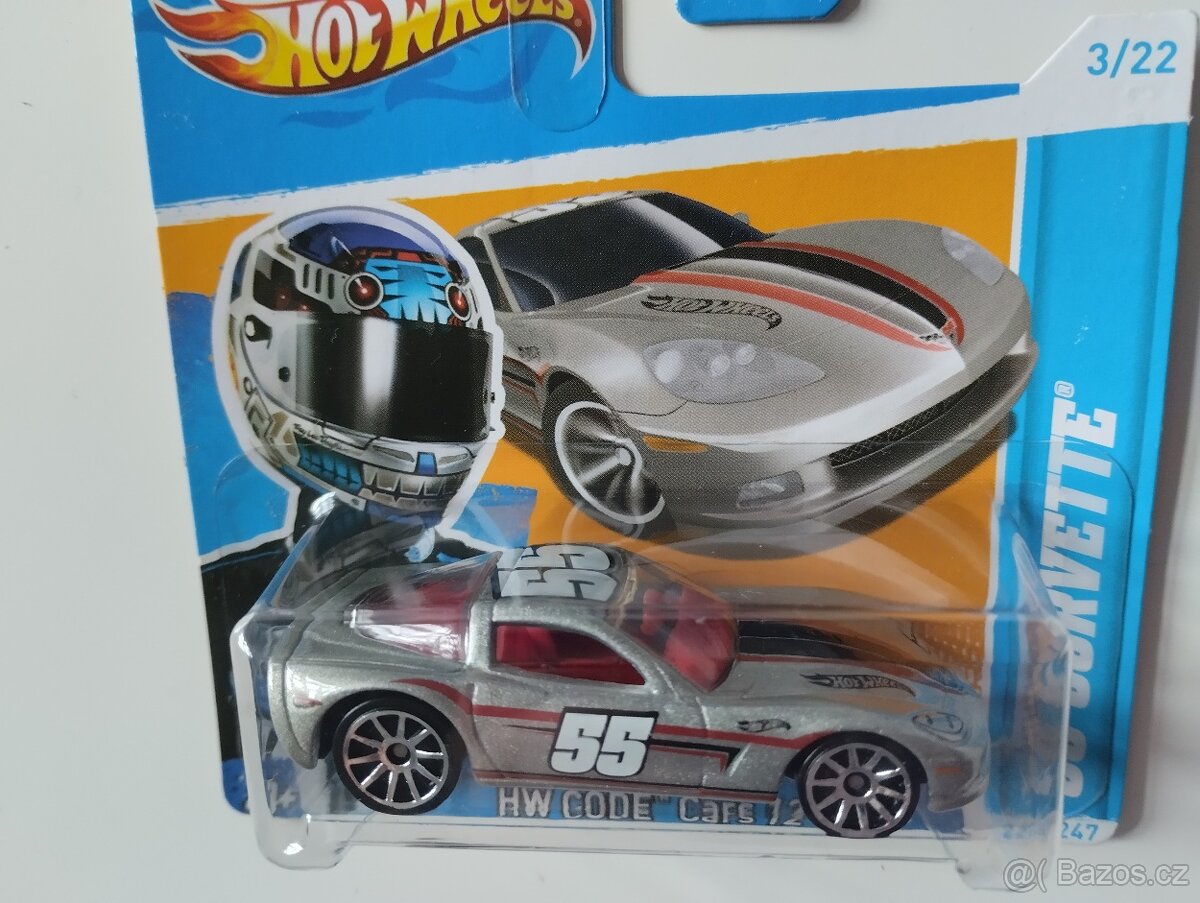Auto model Hot Wheels HW Code Cars 12-C6 Corvette - 2