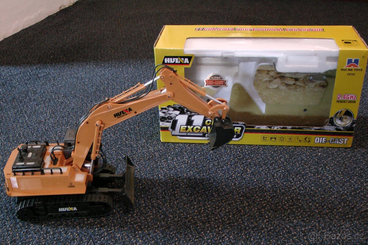 Prodám RC velký bagr s radlicí - 2