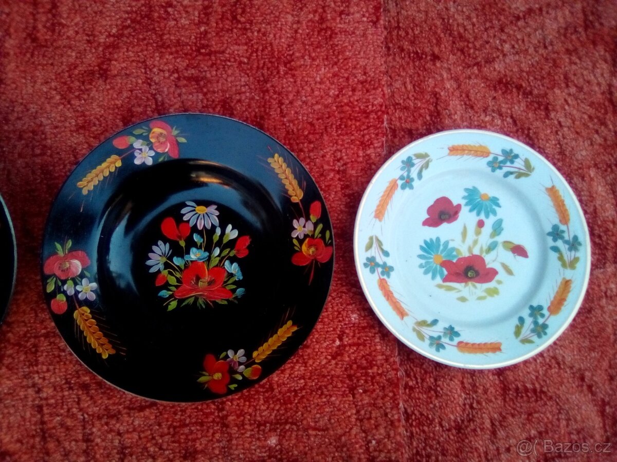 Malované talíře - 2