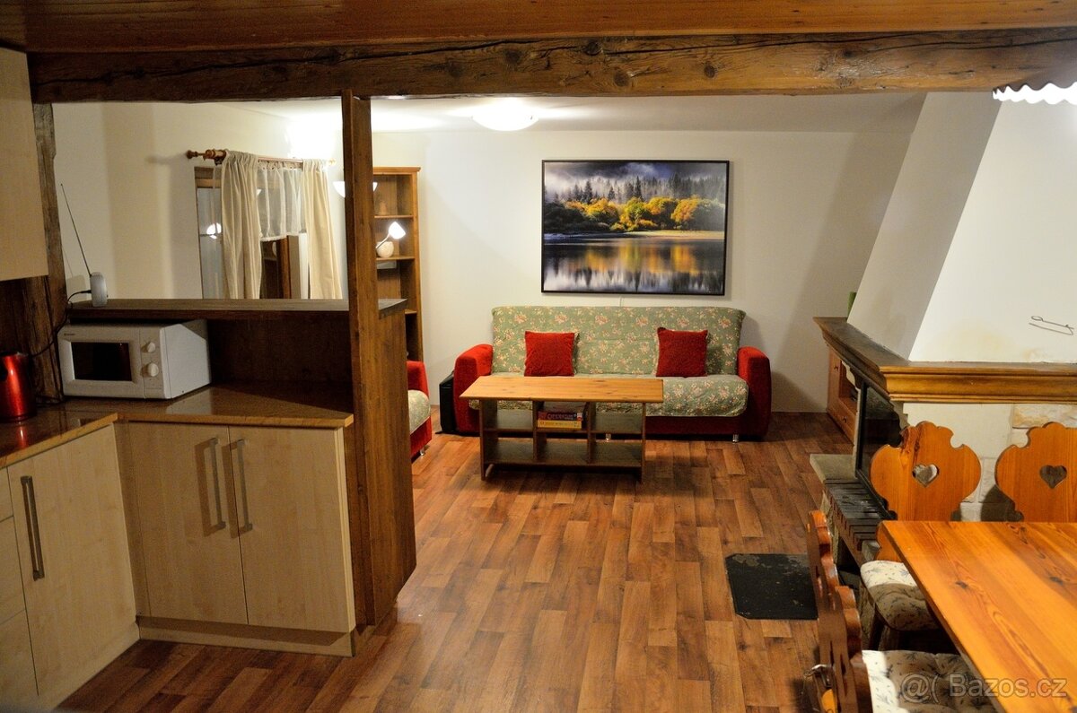 Ubytování Velké Karlovice - sauna - koupací sud - 2