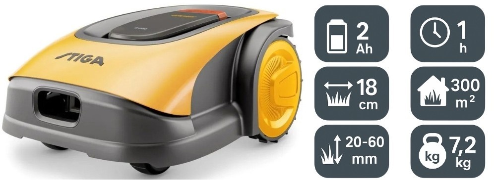 Robotická sekačka STIGA G 300 - 2