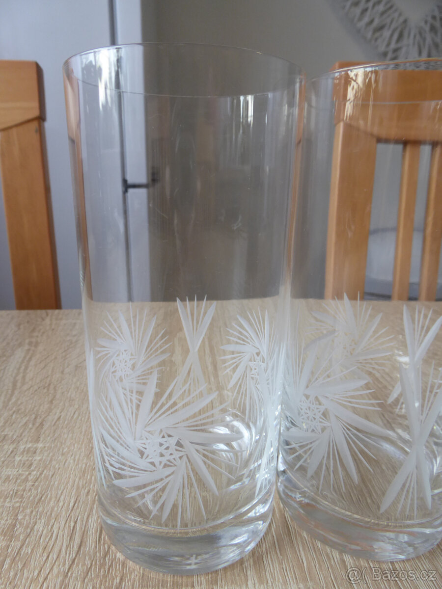 Broušené sklenice - 2