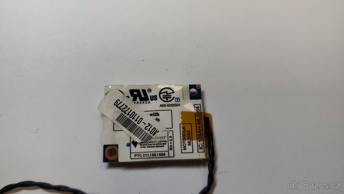 Modemová karta 56K - Motorola ML3054 - 2