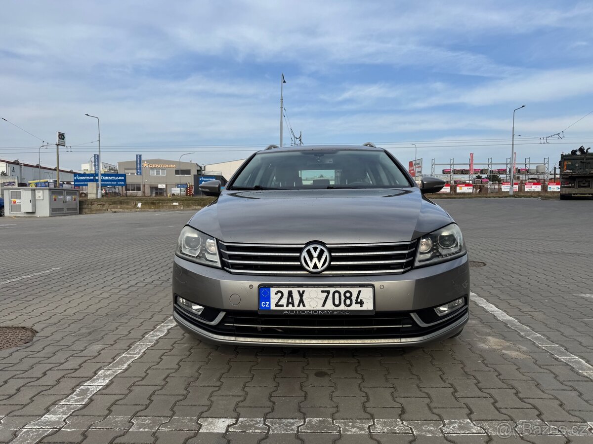 VW Passat B7 variant 2012, 2.0 TDI, manuál, 125kw - 2