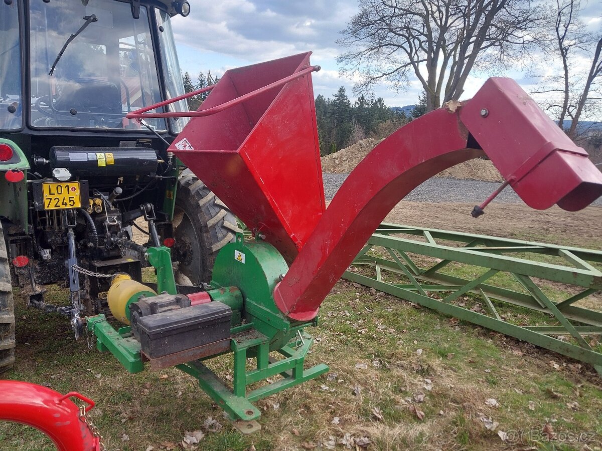 Štěpkovač za traktor Bistroň Pirba - 2
