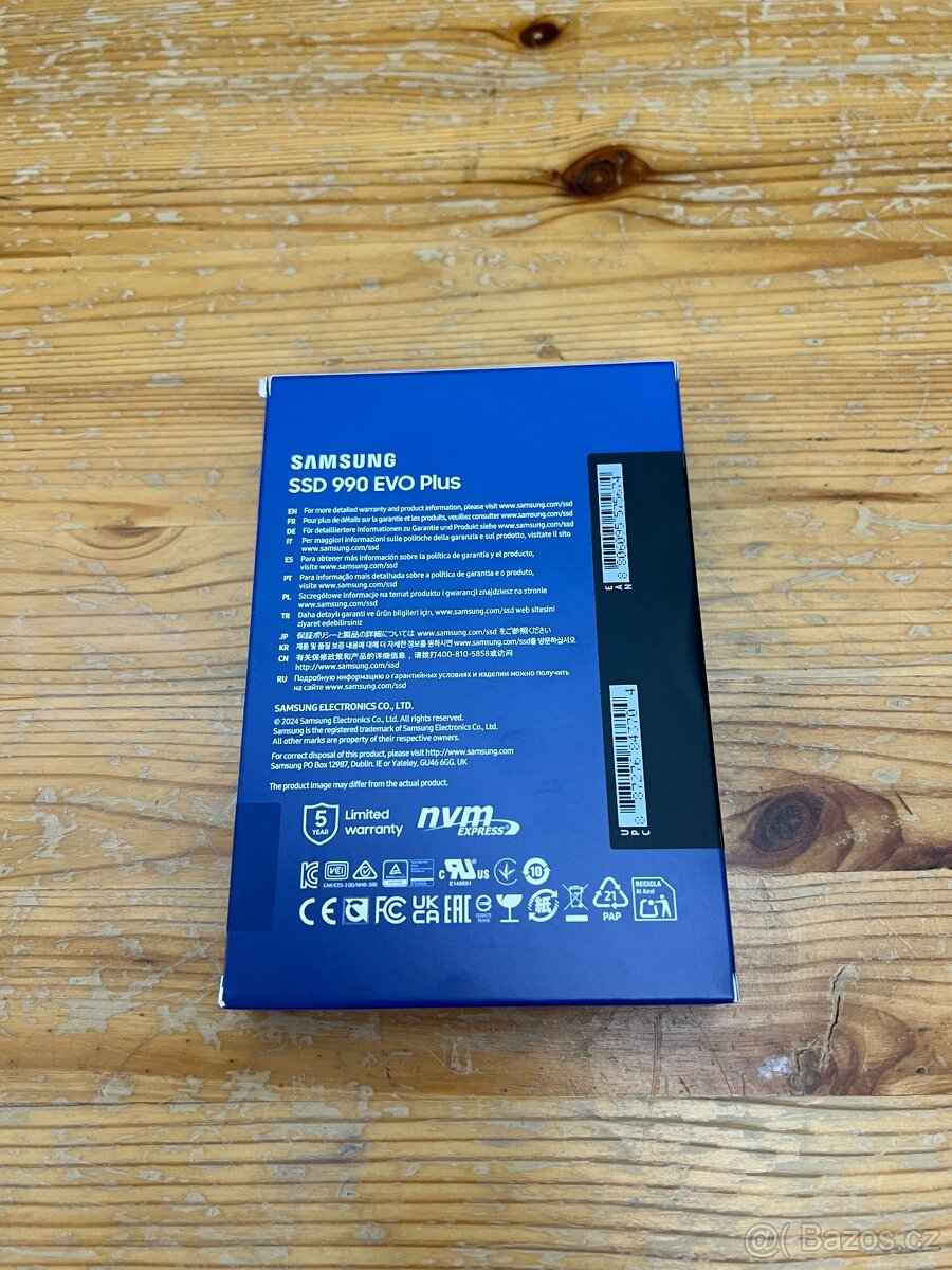Samsung 990 EVO Plus 1TB //Nerozbalený - 2