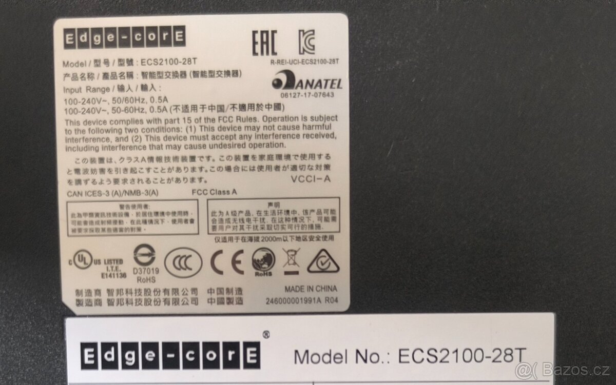 Switch Edge-Core ECS2100-28T - 2