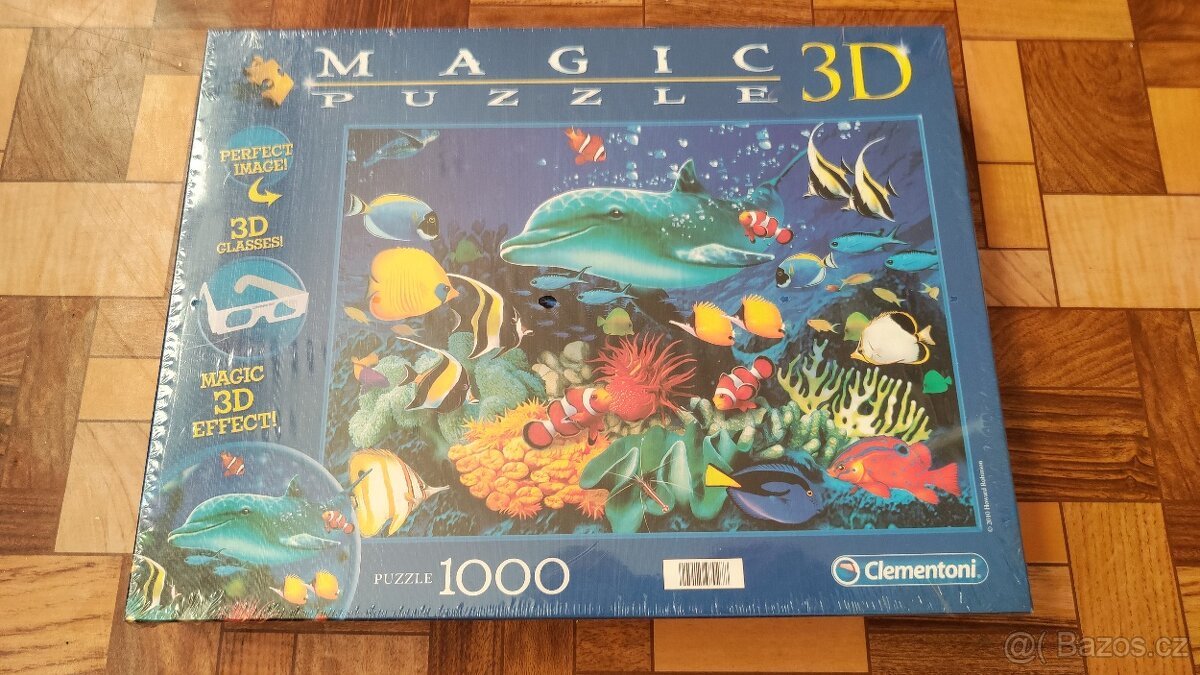 Puzzle 3D nové neotevřené - 2
