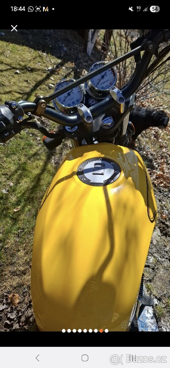 Motocykl Tempest scrambler