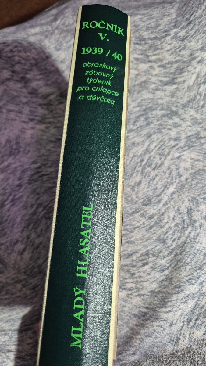 Mladý hlasatel 1939/40 V ročník Rychlé Šipy - 2