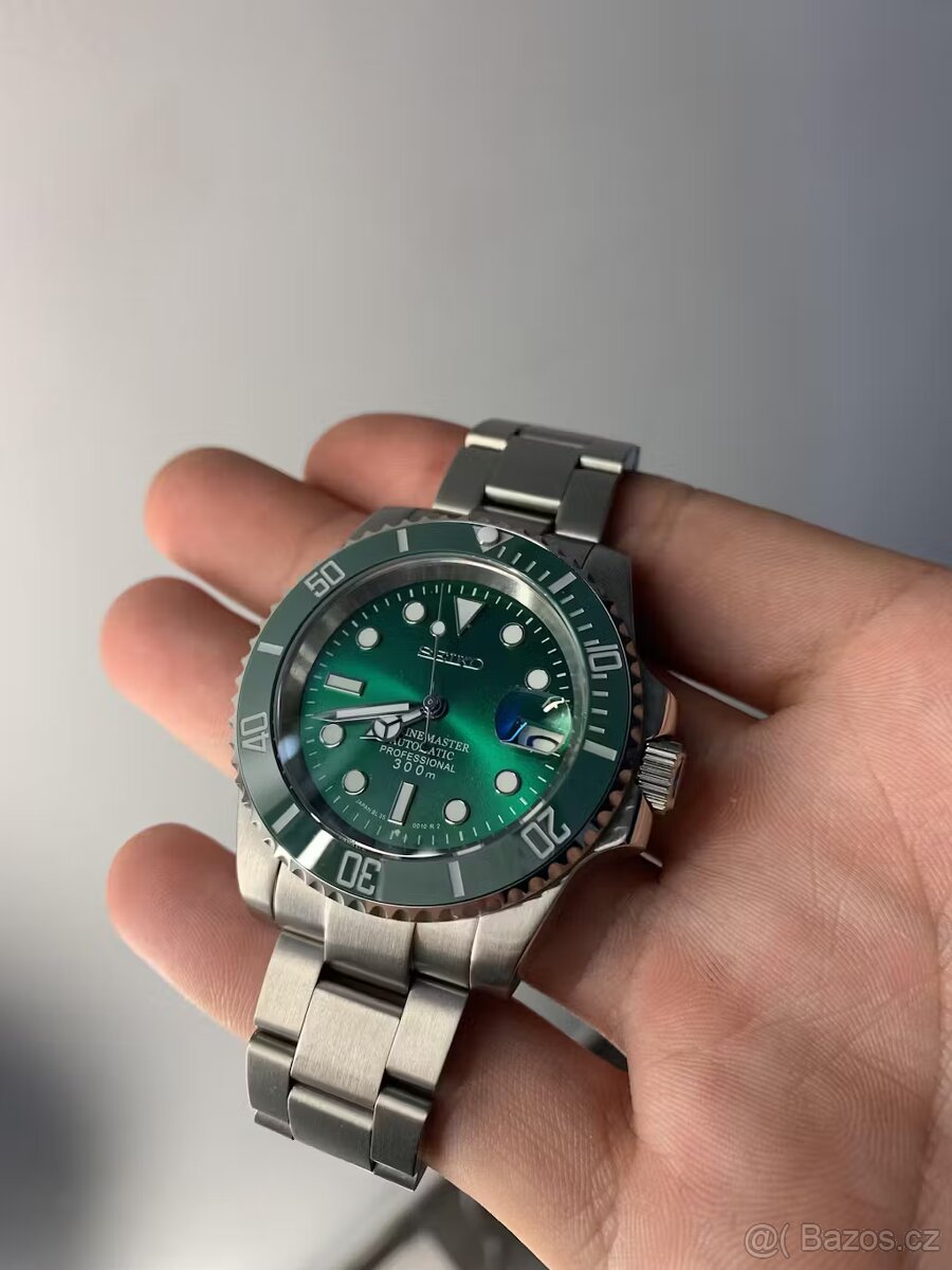 Hodinky Seiko mod submariner - 2