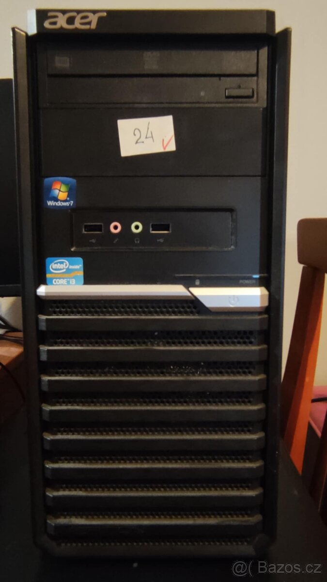 Acer M290 i7-2600 RAM 16GB SSD 256GB HDD 320GB PSU 400W W11 - 2